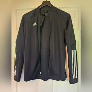 Adidas Women's Black XS Performance Zip Up Adidas Aeroready Jacket